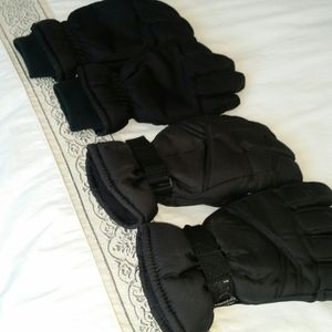 Men's snowmobile gloves 2 pairs